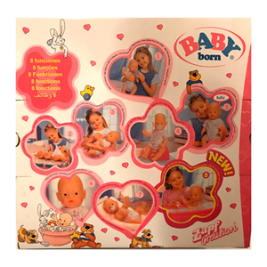 عروسک دخترانه بیبی بورن BABY BORN سویشرت پوش مدل Zapf Creation _اسباب بازی عروسک دخترانه